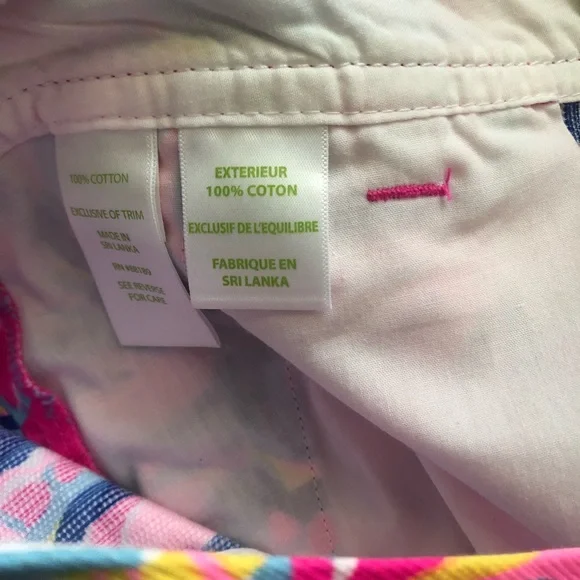 Lilly Pulitzer Callahan Shorts Psychedelic‎ Sunset - Picture 5 of 5